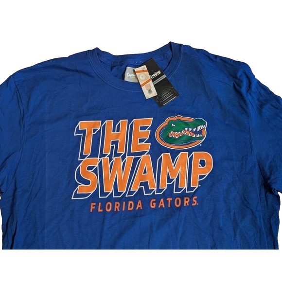 Florida Gators "The Swamp" Blue Long Sleeve Shirt Men's Size XL by Captivating - Picture 2 of 10